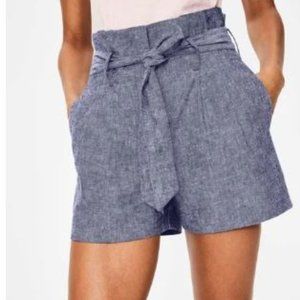 NWT Boden St Ives Chambray Shorts -fits size 12